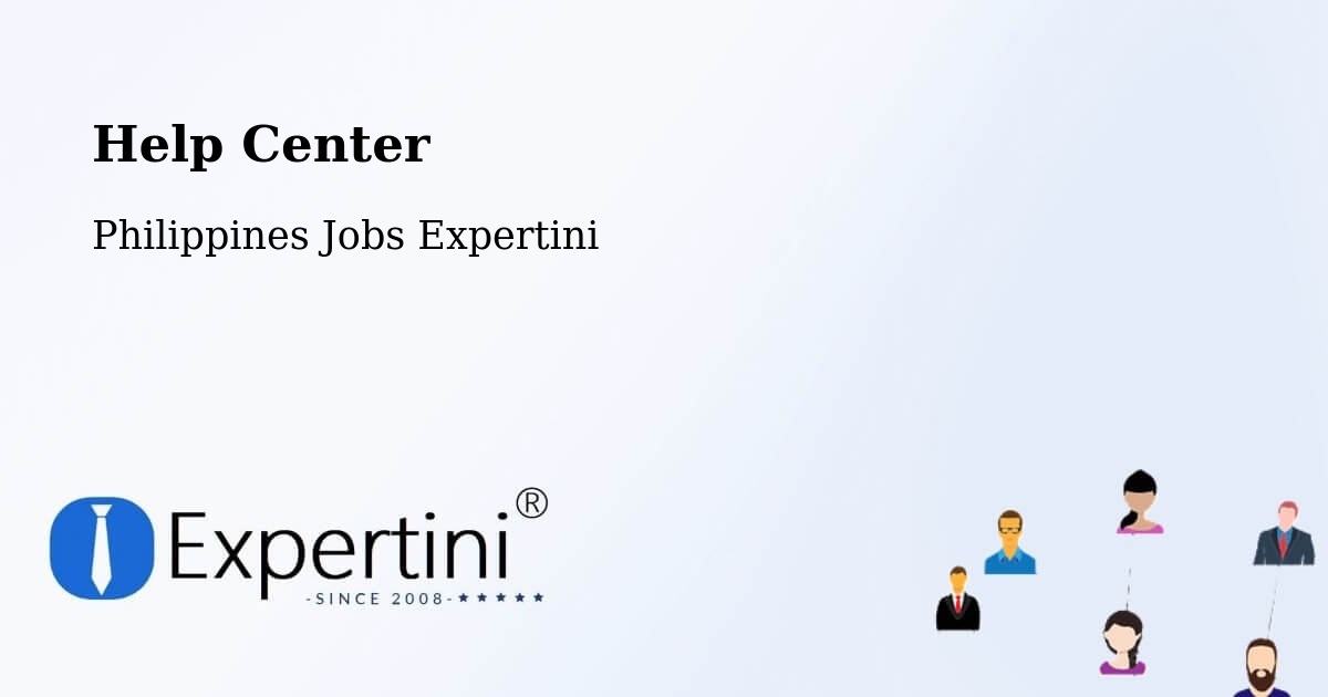 Help Center – Quiapo - Philippines Jobs Expertini