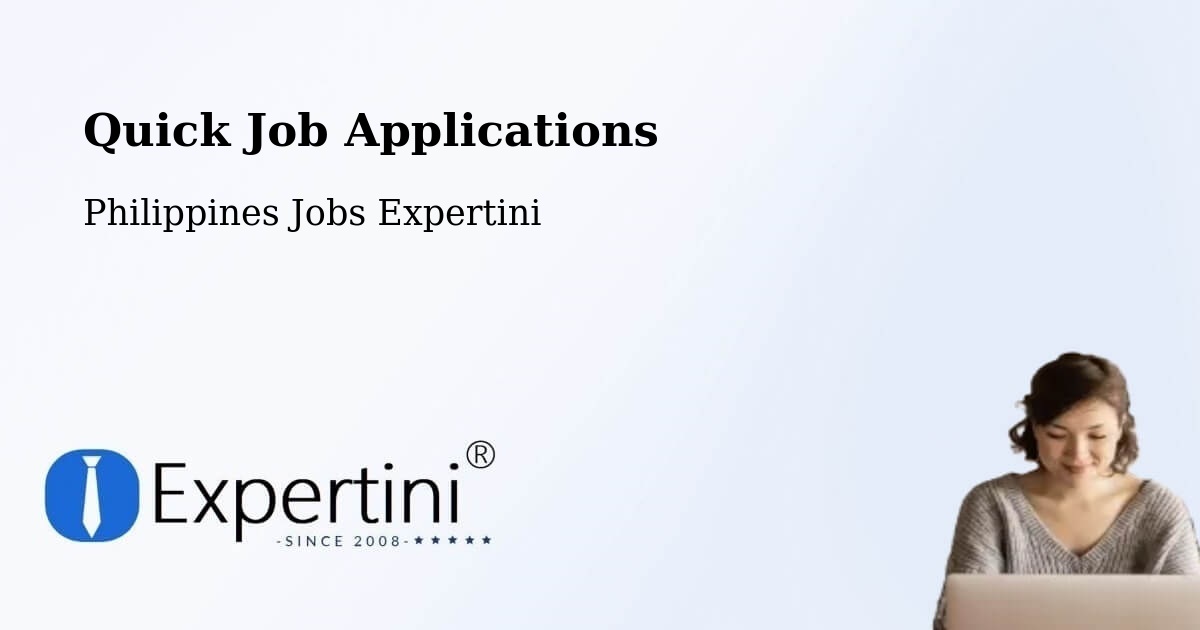 Quick Apply Feature – Quiapo - Philippines Jobs Expertini