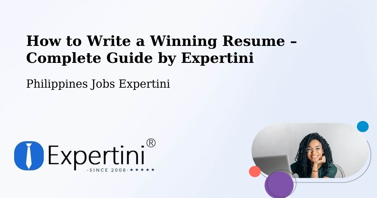Resume Writing Guide for Job Seekers – Quiapo - Quiapo, Philippines Jobs Expertini